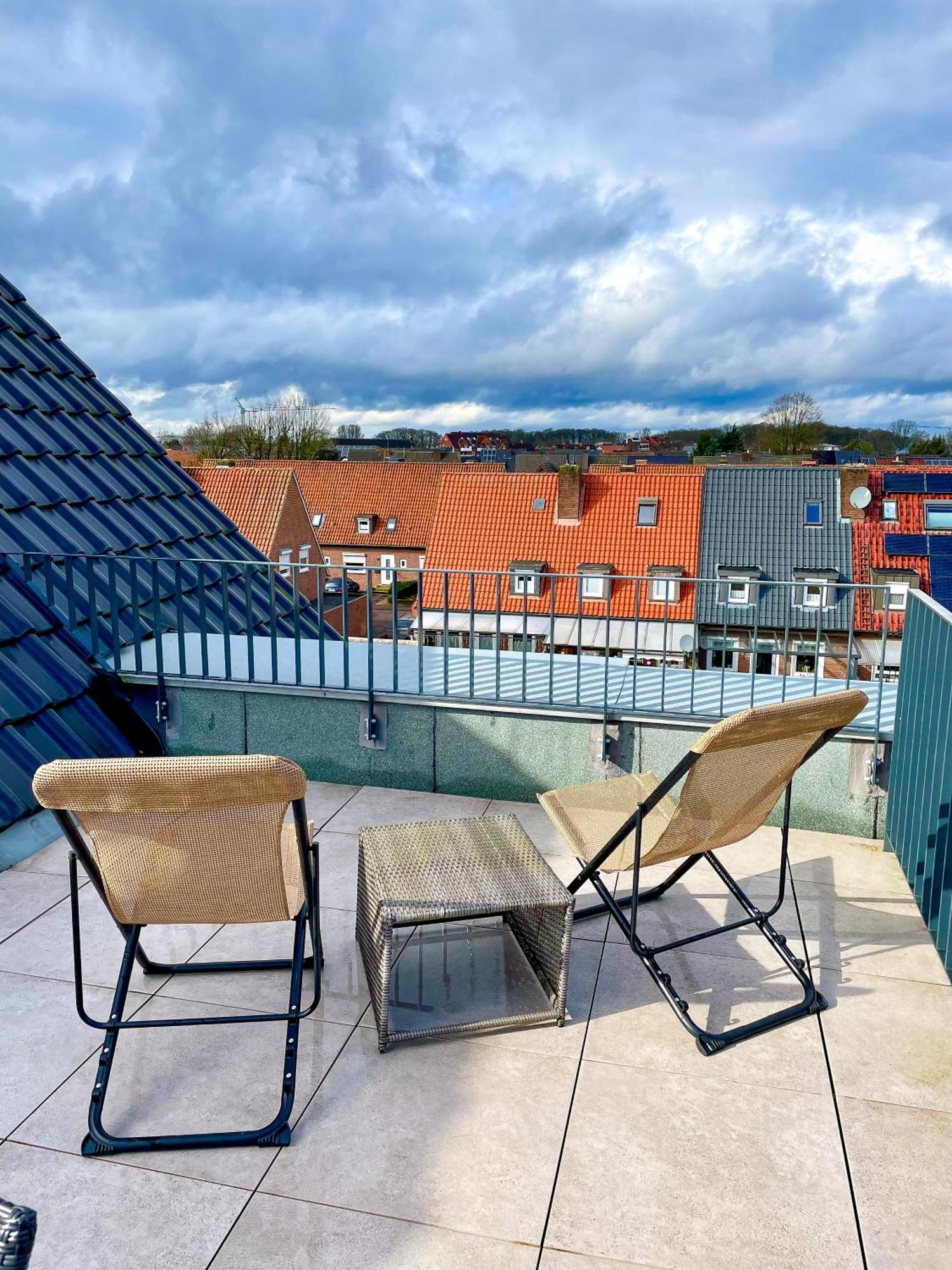 Ahaus: Stadtoase Mit Terrasse & Privater Garage Esterno foto