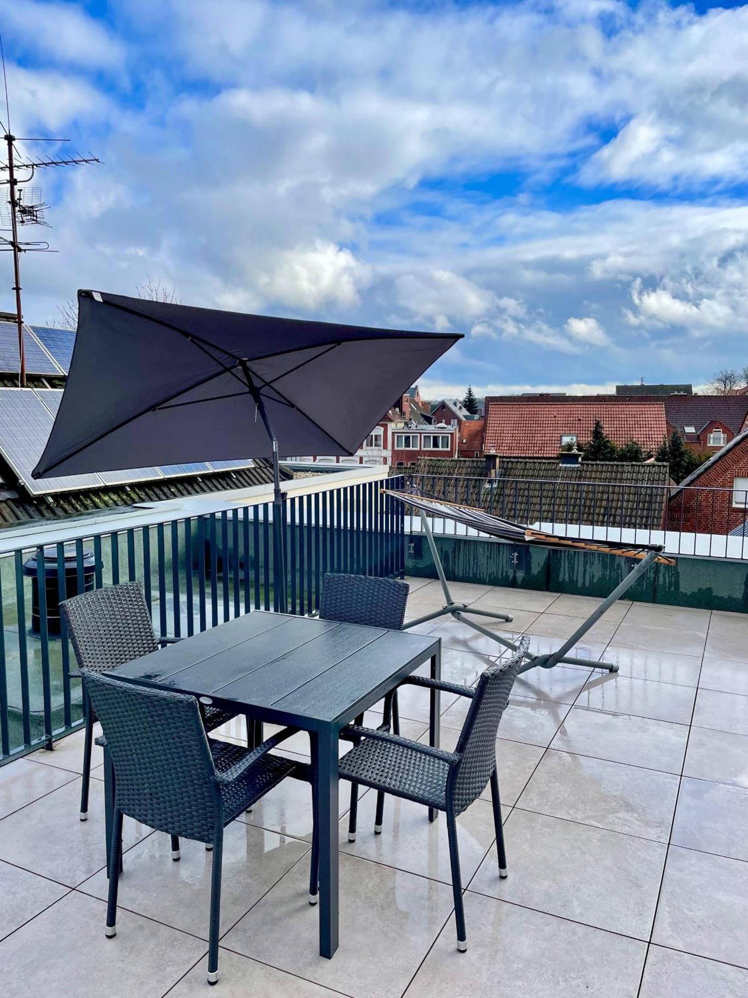 Ahaus: Stadtoase Mit Terrasse & Privater Garage Esterno foto